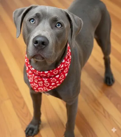 An adult large-sized male Labrador Retriever dog named Duke for adoption in Bowling Green, KY