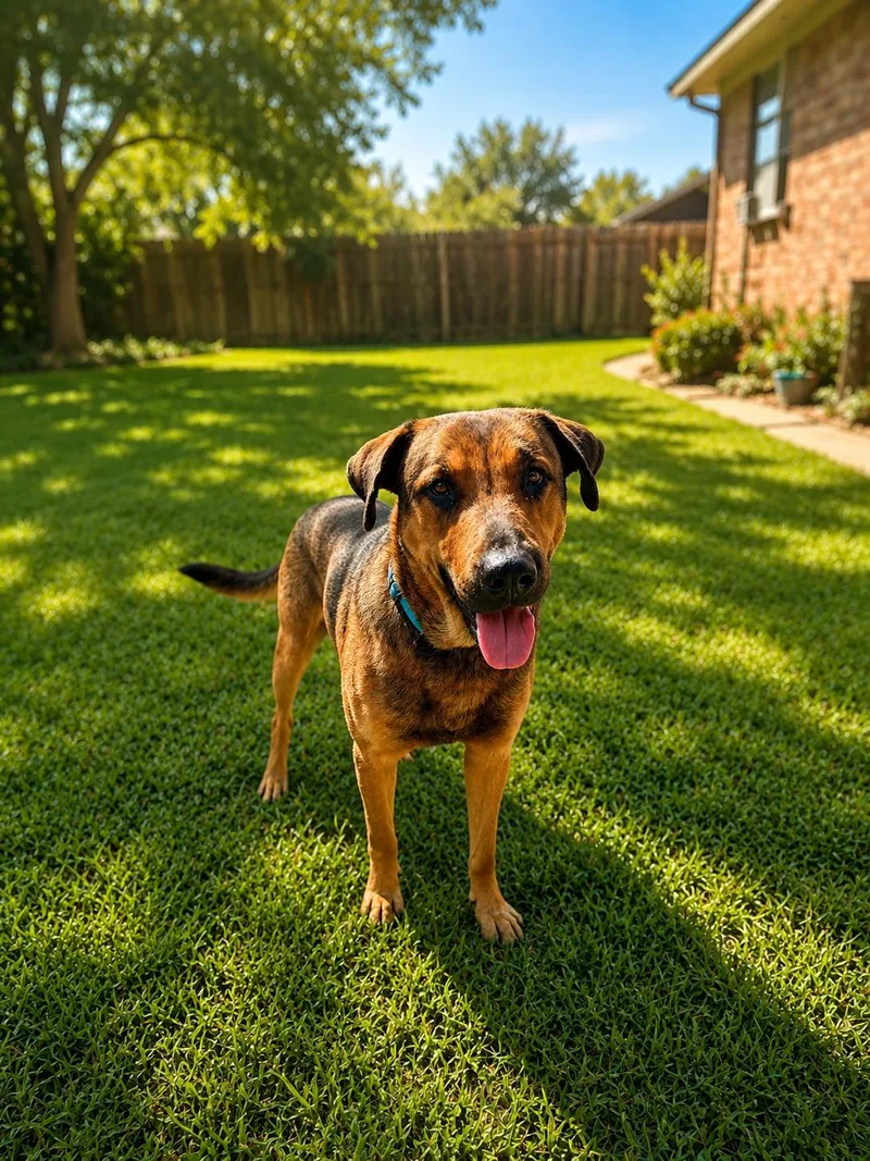 A young large-sized male Black German Shepherd Dog dog named Scooby for adoption in Houston, TX