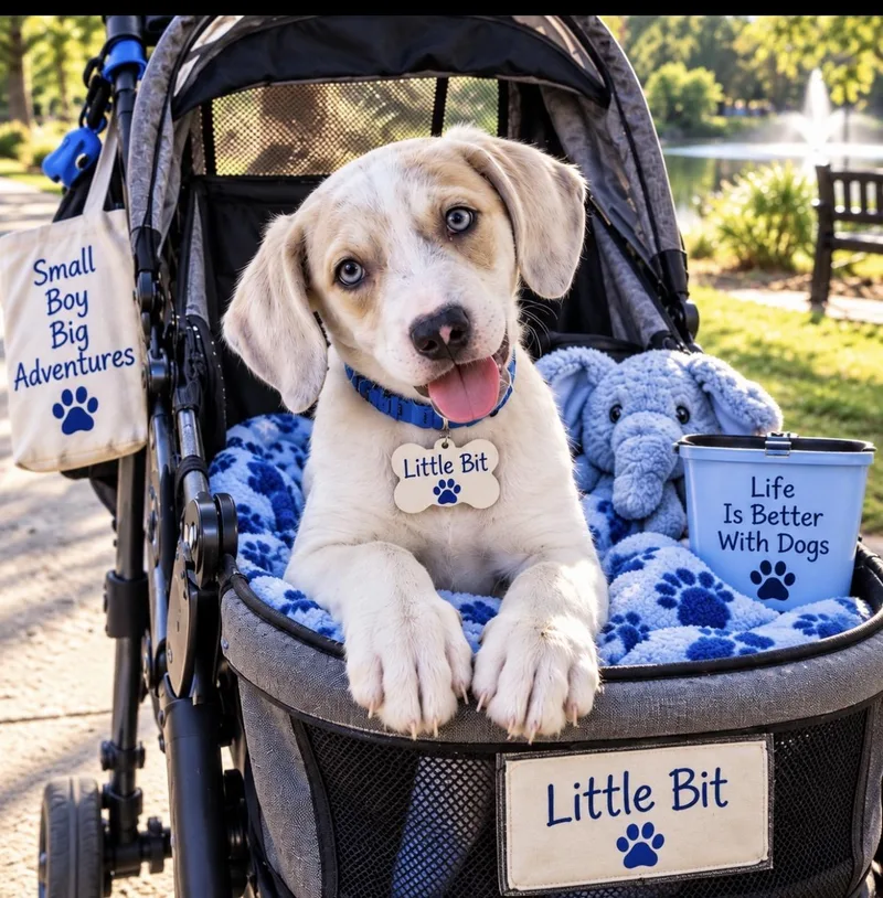 A baby small-sized male Labrador Retriever dog named Little Bit for adoption in CUMMING, GA