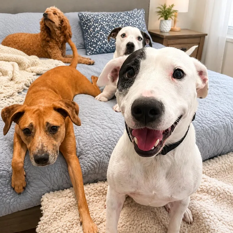 An adult medium-sized female American Staffordshire Terrier dog named Flash for adoption in Sarasota, FL