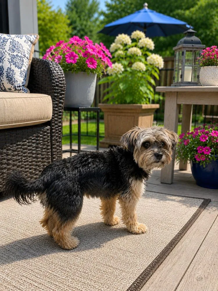 An adult small-sized female Brown / Chocolate Yorkshire Terrier dog named Daisy for adoption in Oakland, MI