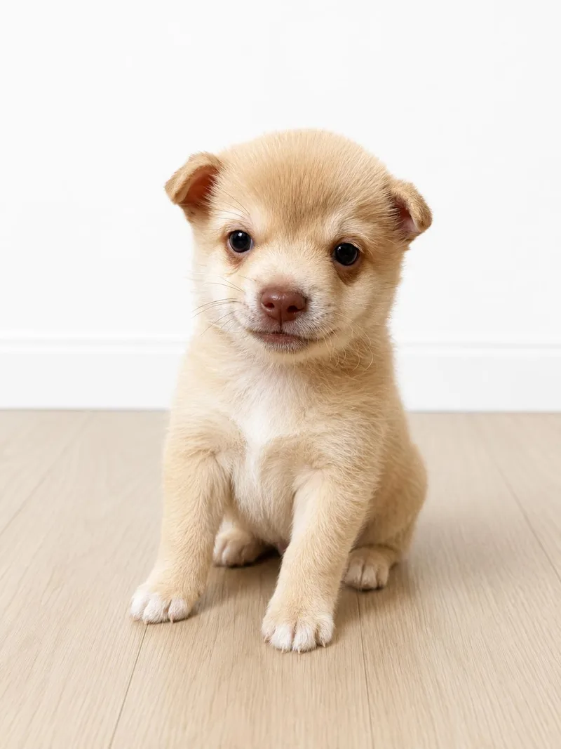 A baby small-sized male Shiba Inu dog named Oasis for adoption in Corona, CA