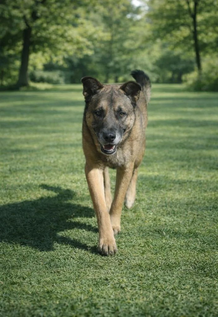 An adult medium-sized male Shepherd dog named Bodan for adoption in Brookhaven, MS