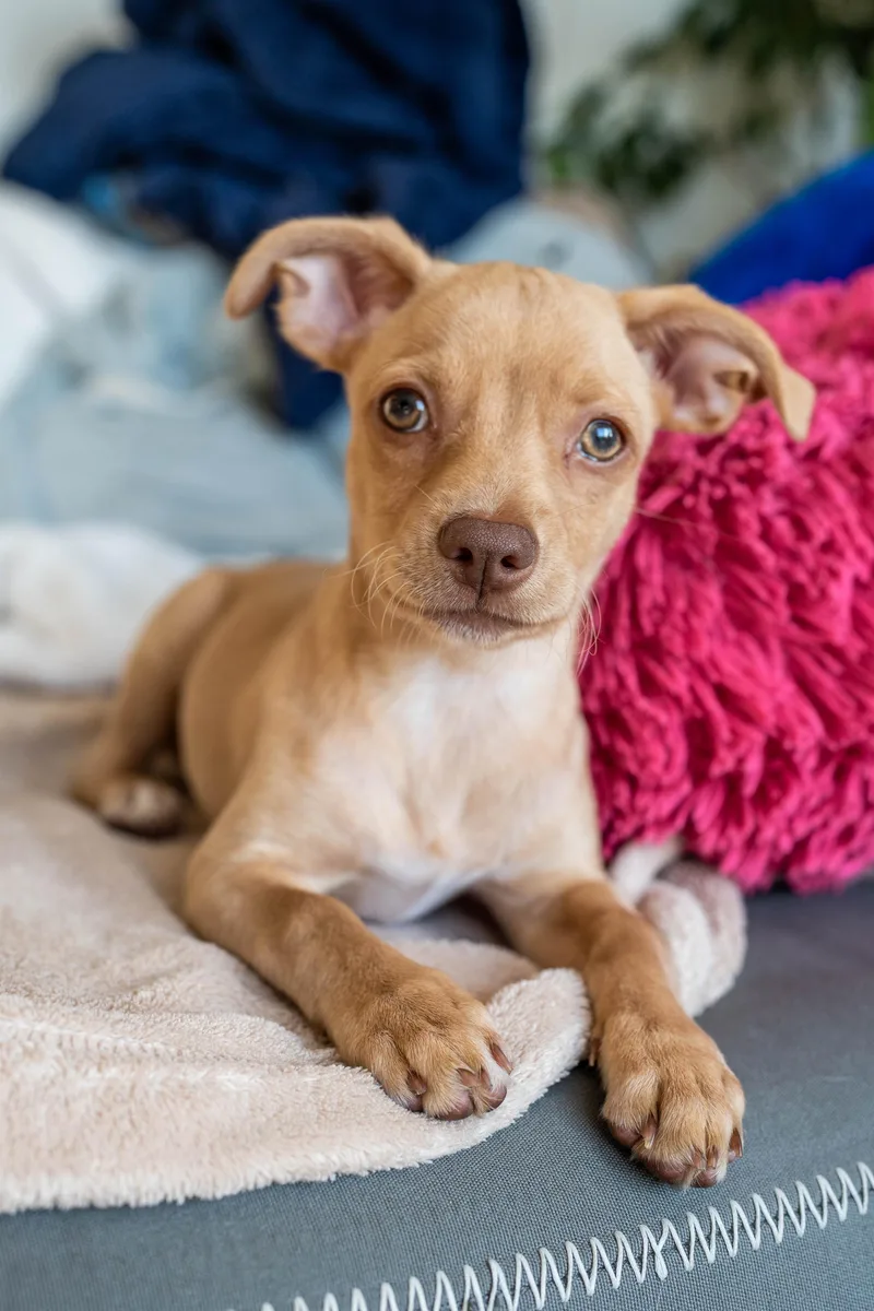 A baby small-sized female Chihuahua dog named Maple for adoption in Marina del Rey, CA