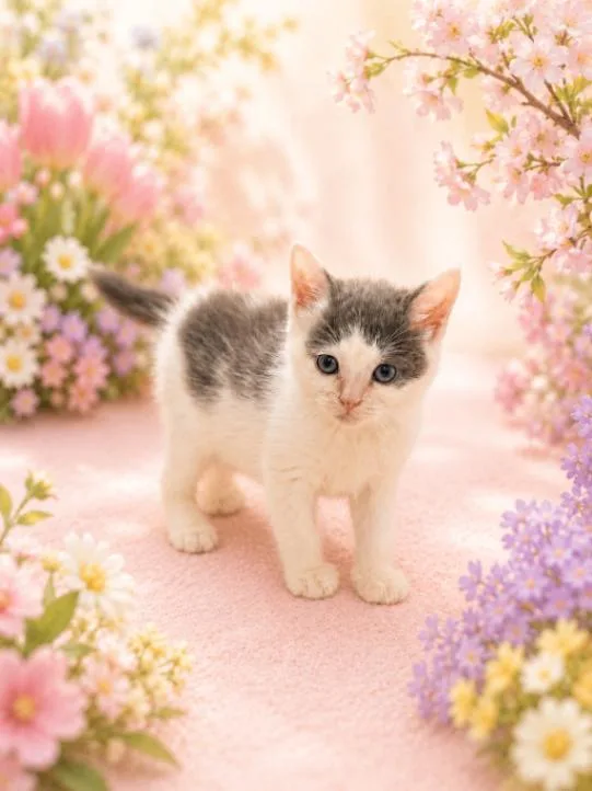 A young medium-sized female Gray / Blue / Silver Domestic Short Hair cat named Violet for adoption in North Babylon, NY