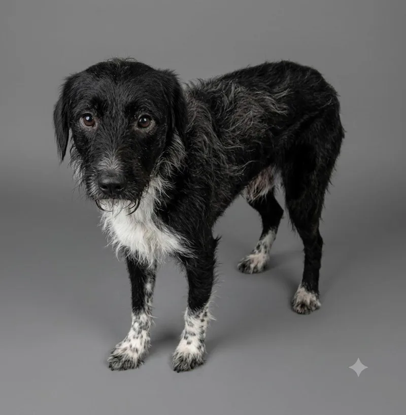 A young small-sized male Pointer dog named Zak for adoption in Wooster, OH