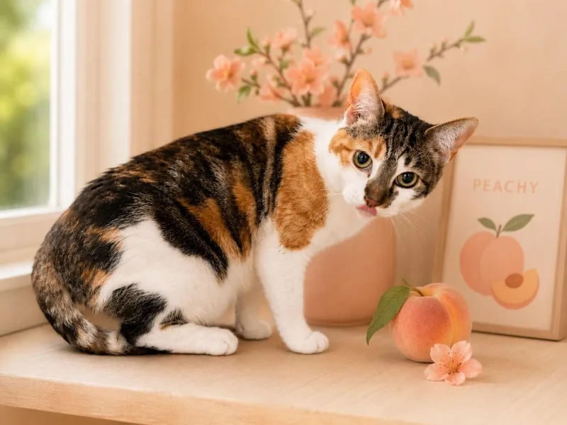 An adult medium-sized female Domestic Short Hair cat named Maggie McConnell for adoption in Douglasville, GA