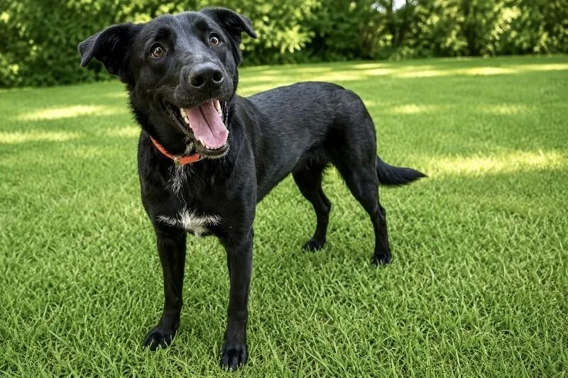 A young medium-sized female Black German Shepherd Dog dog named Bella for adoption in Maryville, TN