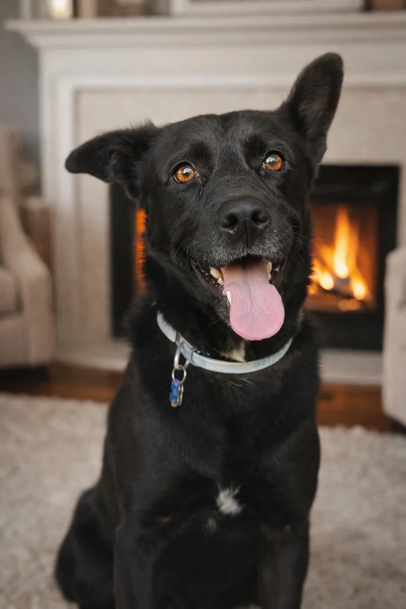 A young medium-sized male Black German Shepherd Dog dog named Captain Jack for adoption in Livingston, TX