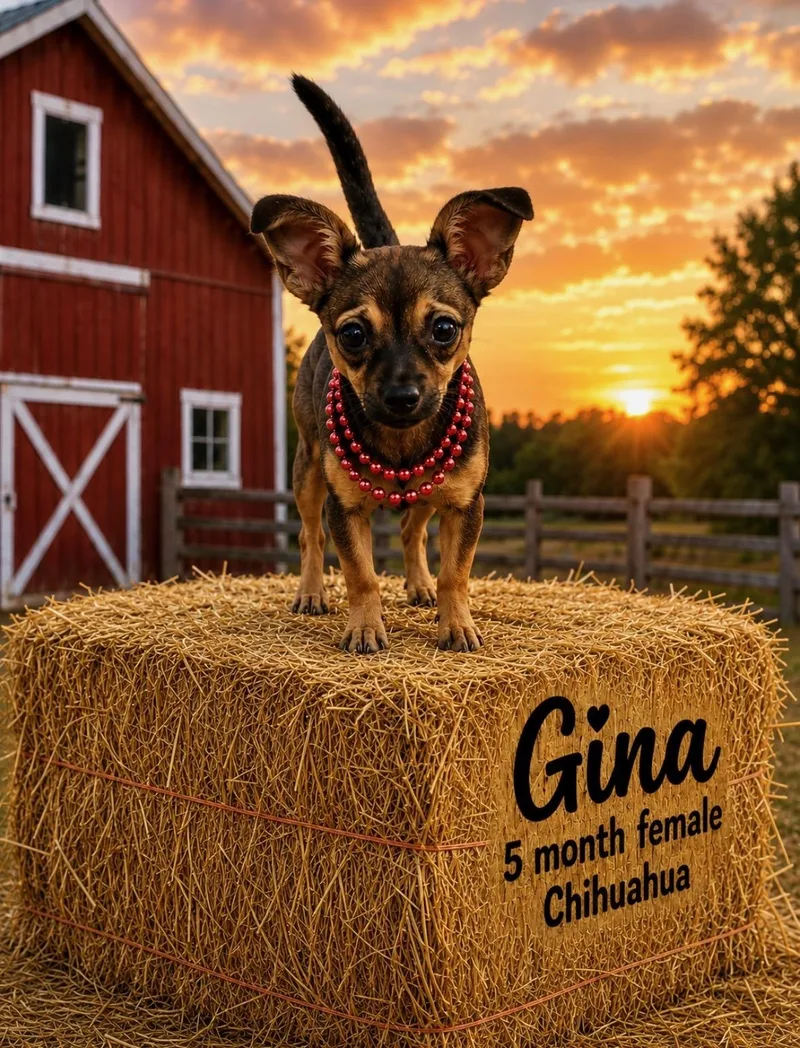 A baby small-sized female Bicolor Chihuahua dog named GINA MONTH FEMALE CHIHUAHUA for adoption in Mesa, AZ
