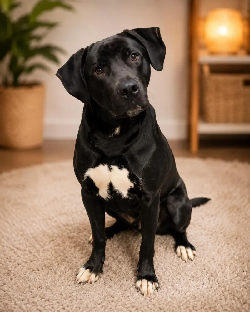 A young medium-sized male Mixed Breed dog named Aladdin for adoption in Tifton, GA