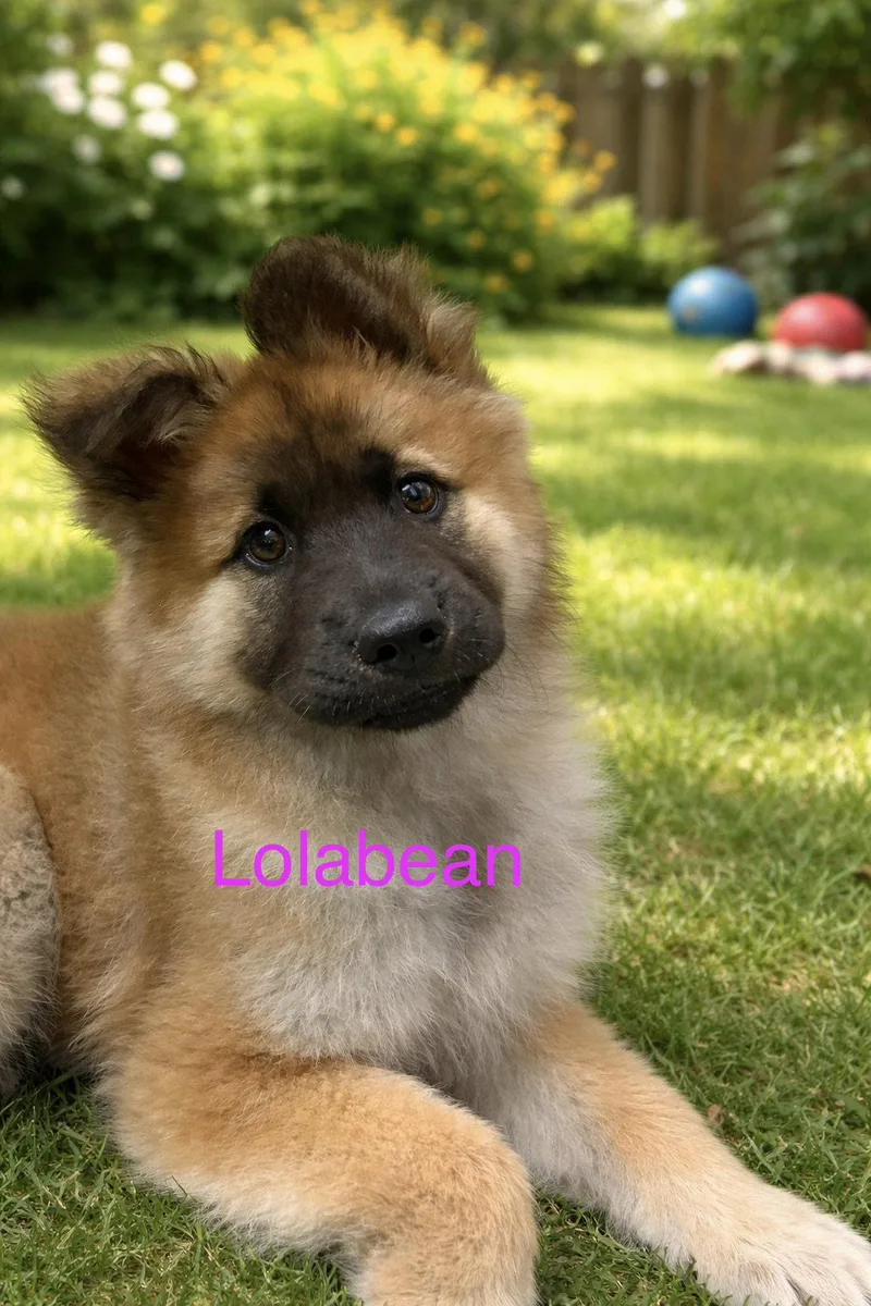 A young medium-sized female Chow Chow dog named Lolabean for adoption in Union Beach, NJ