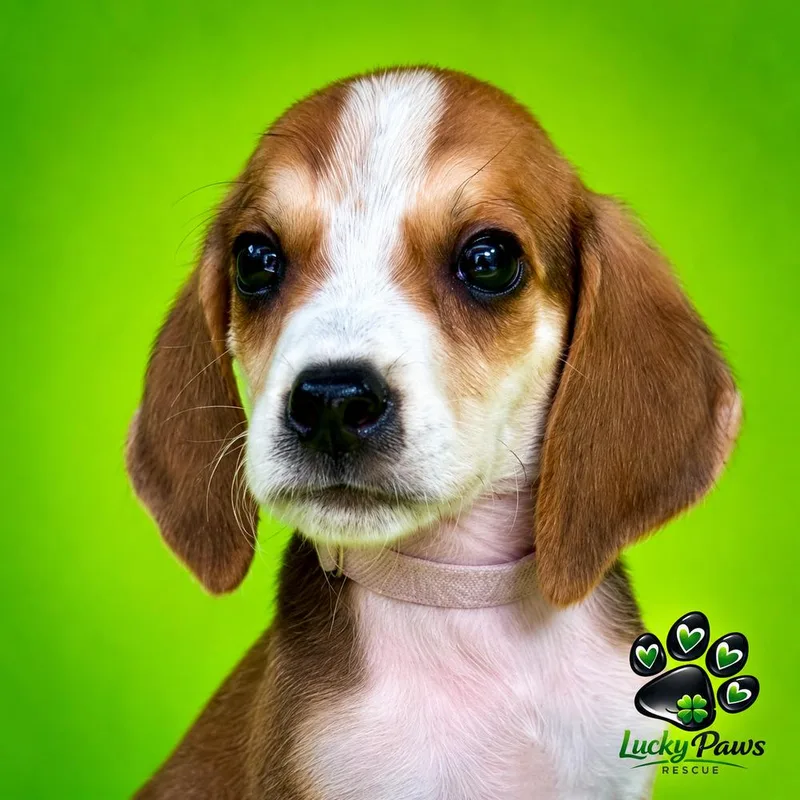 A baby medium-sized female English Springer Spaniel dog named Grease Litter Jan for adoption in Sumter, SC