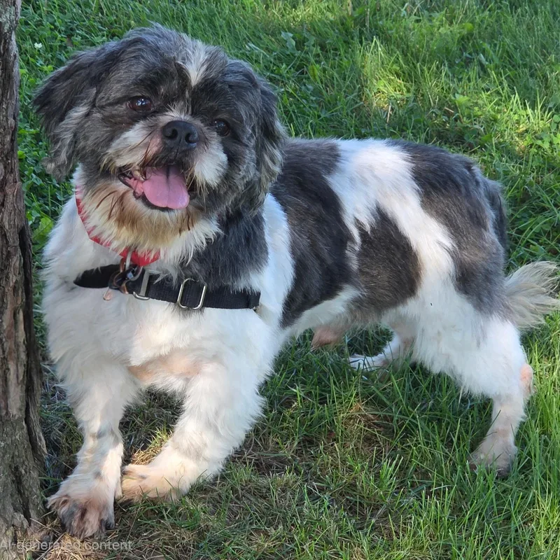 A young small-sized male Shih Tzu dog named KonaMeet me on Oct for adoption in Hartland, WI