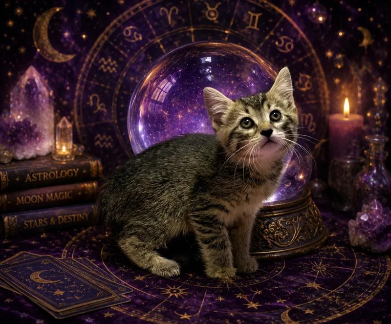 A baby small-sized male Domestic Short Hair cat named Taurus for adoption in Washington Court House, OH