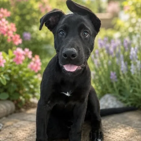 A baby large-sized male German Shepherd Dog dog named Teddy for adoption in Palm Harbor, FL