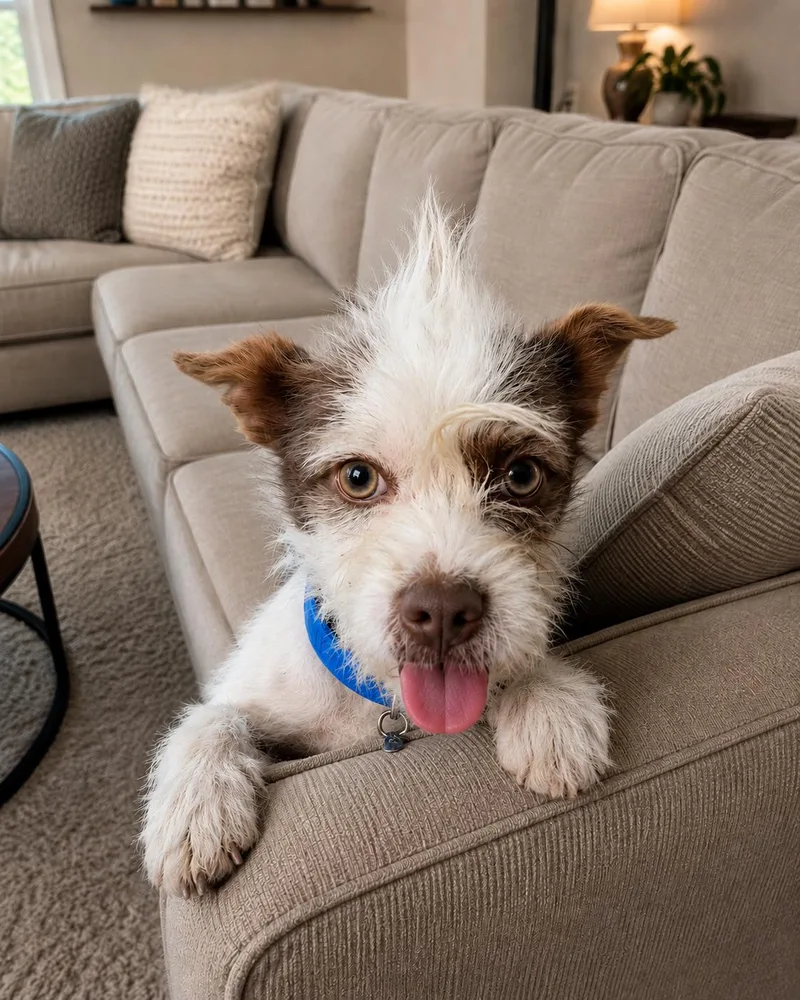A young small-sized male White / Cream Parson Russell Terrier dog named Jack for adoption in las vegas, NV