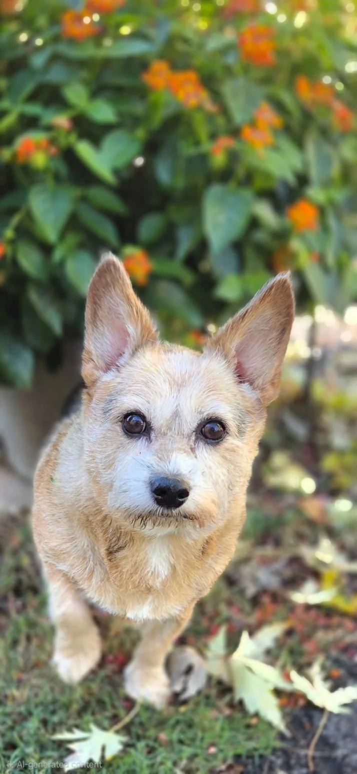 An adult small-sized female Yorkshire Terrier dog named Luna for adoption in Bridgeton, MO