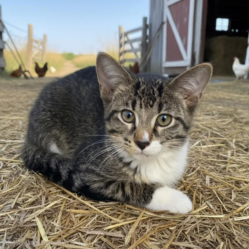 A baby small-sized female Brown / Chocolate Domestic Short Hair cat named Moon for adoption in Warrensburg, MO