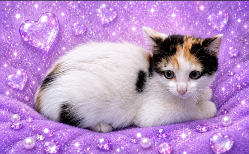 A baby small-sized female Domestic Short Hair cat named Alba for adoption in Washington Court House, OH