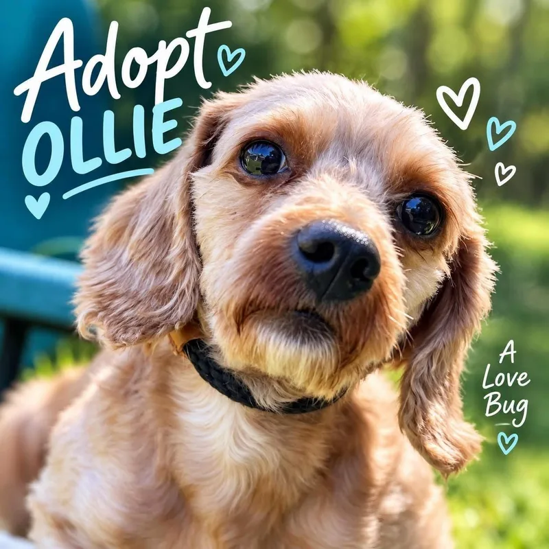 An adult small-sized male Brown / Chocolate Miniature Poodle dog named Ollie for adoption in Jackson, NJ