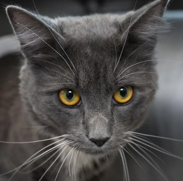 A young medium-sized male Domestic Medium Hair cat named Luca for adoption in Boston, MA