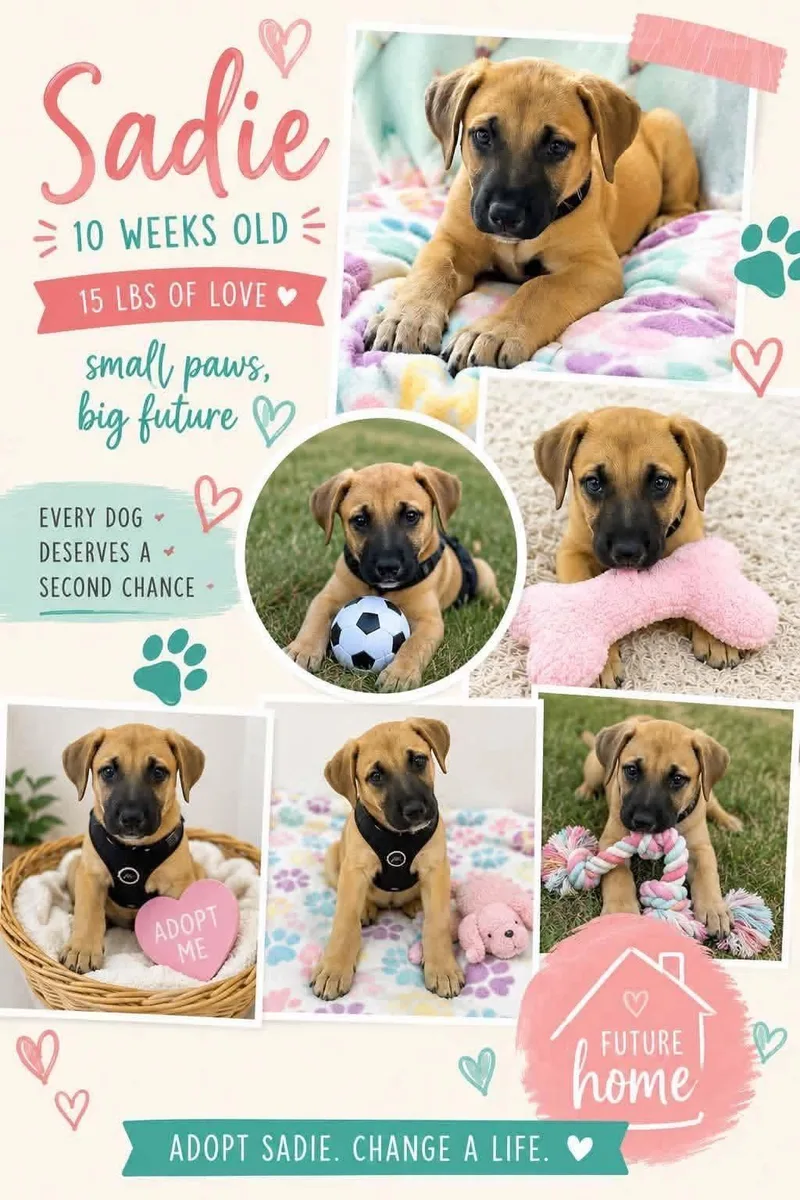 A baby medium-sized female Yellow / Tan / Blond / Fawn Labrador Retriever dog named Sadie Girl for adoption in Marlton, NJ