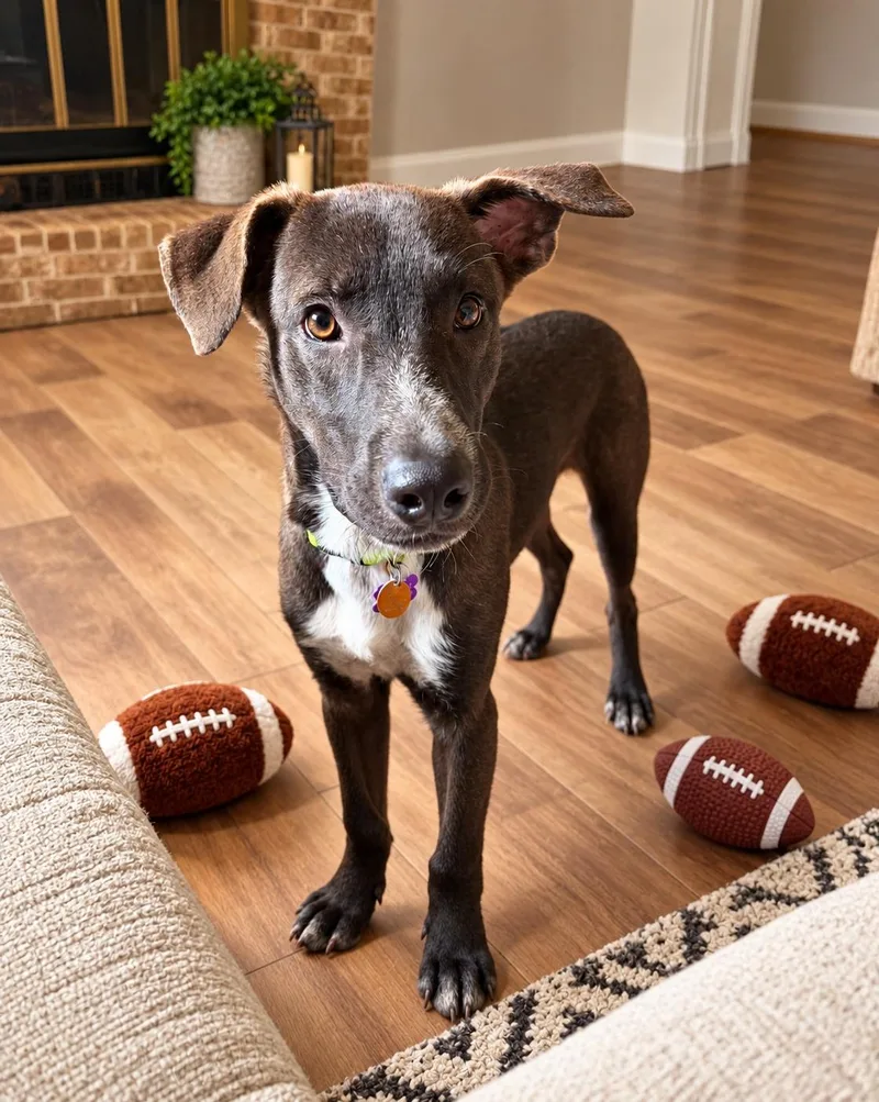 A young large-sized male Labrador Retriever dog named Coleman for adoption in Euless, TX