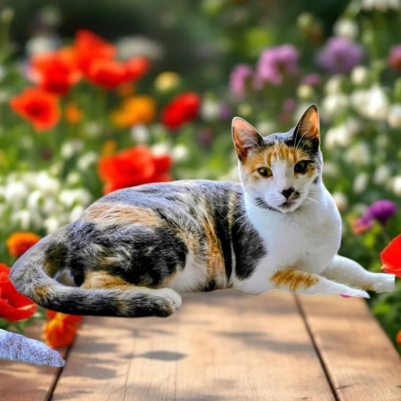 An adult medium-sized female Dilute Calico Domestic Short Hair cat named Athena for adoption in New Port Richey, FL