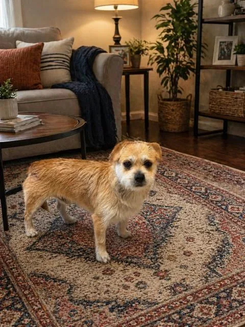 A young small-sized male Border Terrier dog named Waffles for adoption in Miami, FL