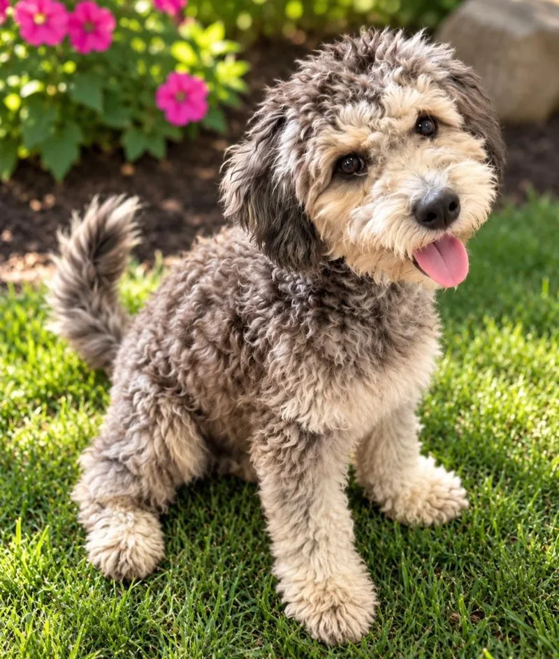 A young small-sized female Poodle dog named Izzy for adoption in Lagrange, IN