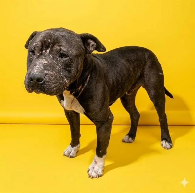 An adult medium-sized male Mixed Breed dog named Zam for adoption in Jacksonville, FL