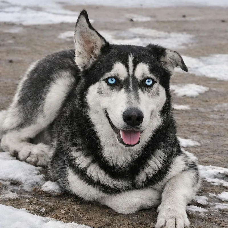An adult large-sized male Siberian Husky dog named Pedro for adoption in Millersville, MD