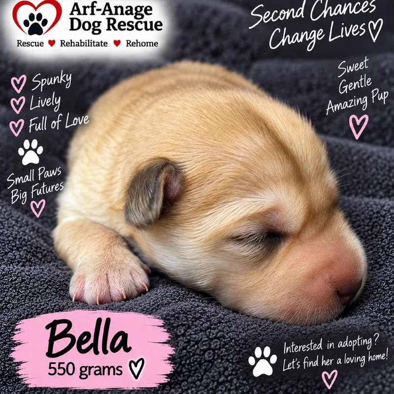 A baby small-sized female Terrier dog named Bella for adoption in Phoenix, AZ