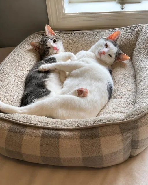 A baby medium-sized female Black & White / Tuxedo Domestic Short Hair cat named Dotty for adoption in Blaine, MN