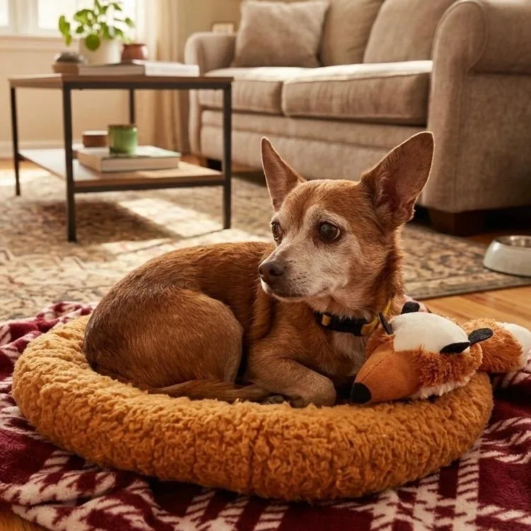 A young medium-sized male Chihuahua dog named Little Man for adoption in Pittsfield, IL