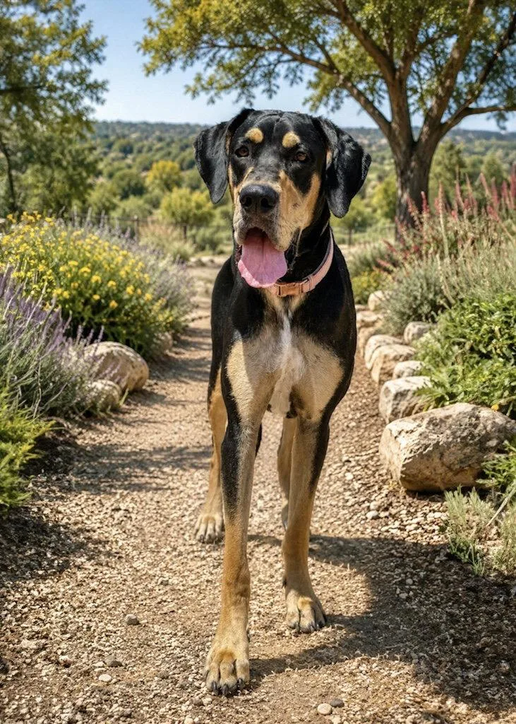 An adult extra large-sized female Great Dane dog named Stella for adoption in Helotes, TX