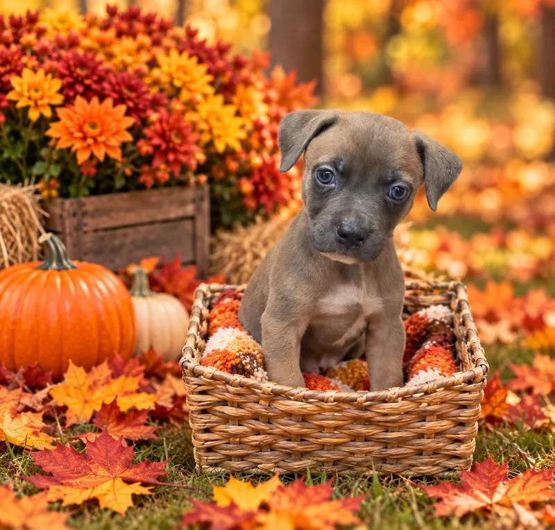 A baby medium-sized male Brown / Chocolate Hound dog named Hallow for adoption in Pleasant Valley, NY
