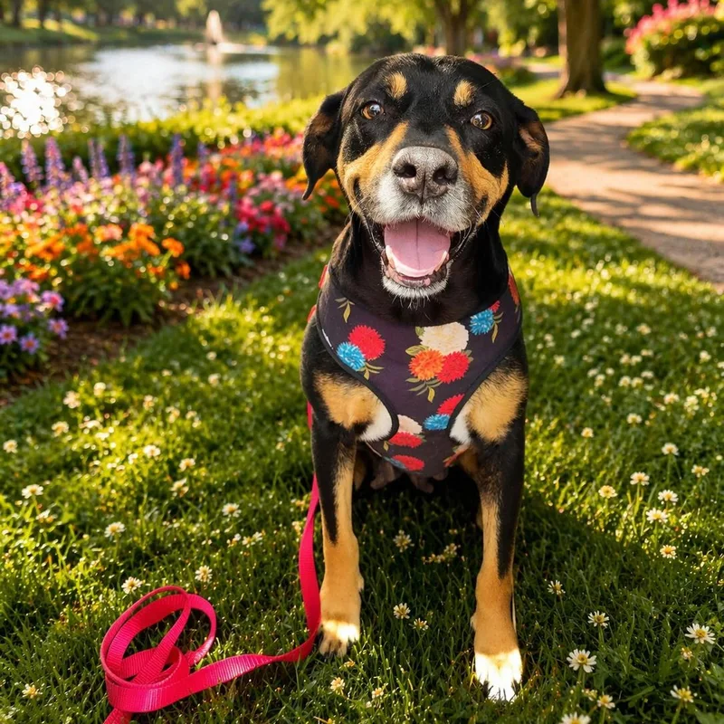 An adult medium-sized female Mixed Breed dog named Jolene for adoption in LEHIGH ACRES, FL