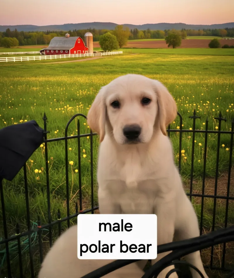 A baby large-sized male Great Dane dog named Polar Bear for adoption in Manchester, CT