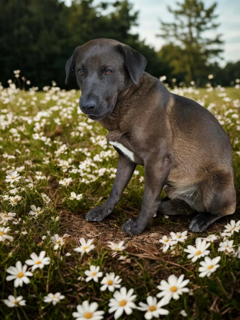 A young large-sized male Catahoula Leopard Dog dog named Harvey for adoption in Harrodsburg, KY