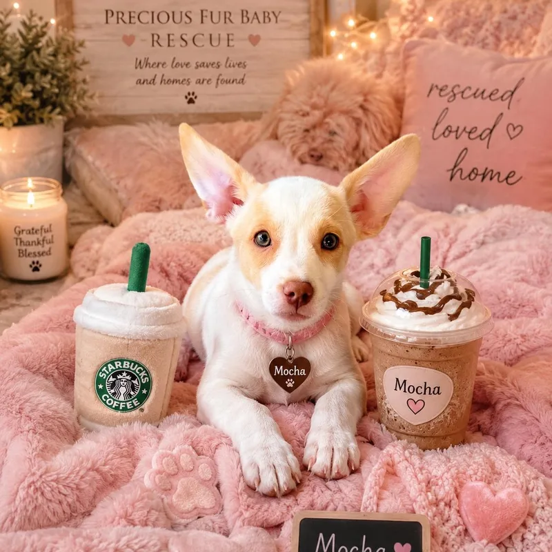 A baby small-sized female Red / Chestnut / Orange Chihuahua dog named Mocha for adoption in citrus heights, CA