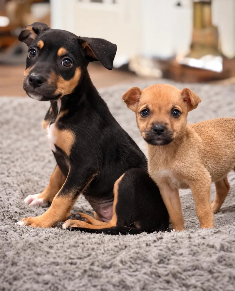 A baby large-sized female Doberman Pinscher dog named Dolly for adoption in Oakland, CA