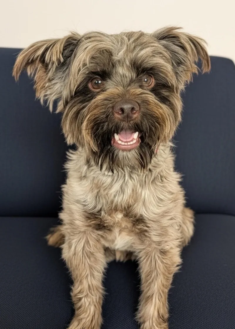 An adult small-sized male Brown / Chocolate Yorkshire Terrier dog named Herbie for adoption in Baton Rouge, LA