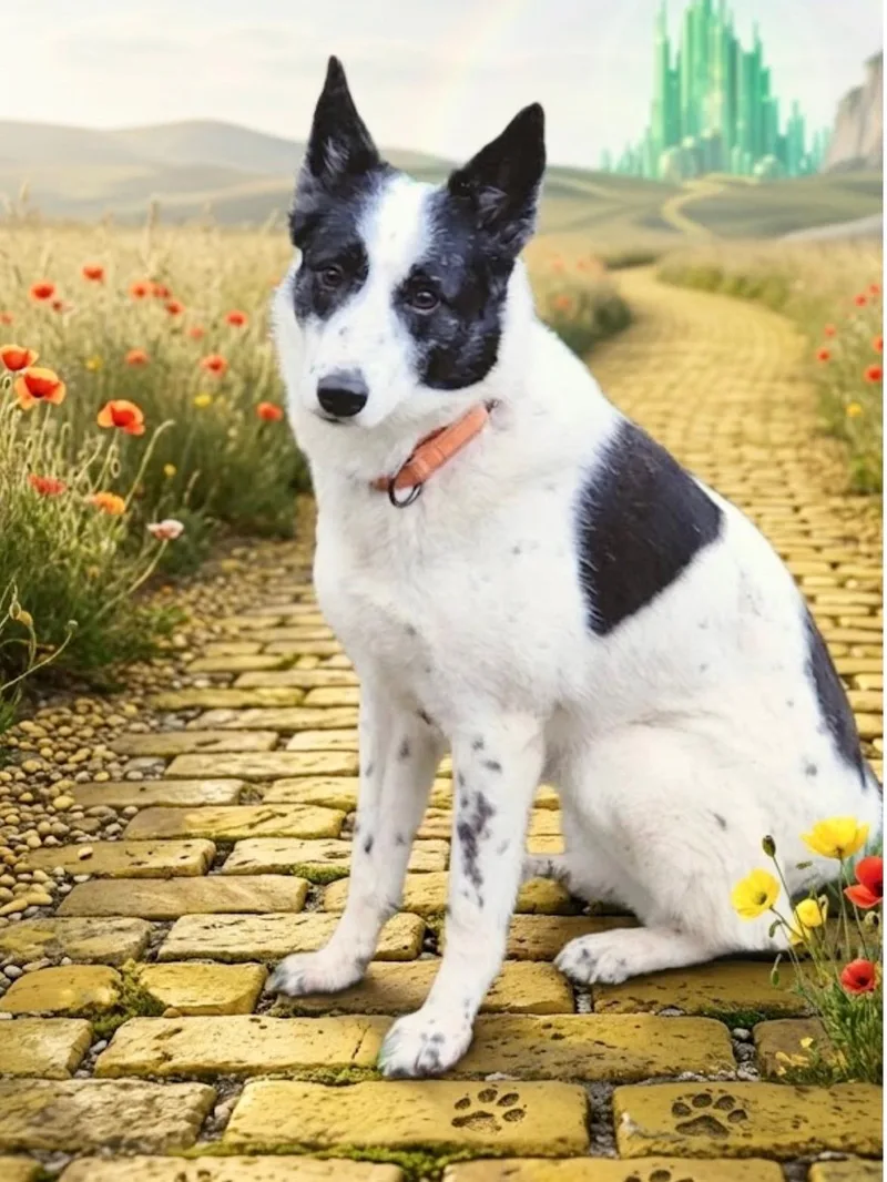 An adult medium-sized female White / Cream Saluki dog named Pickles for adoption in Huntingtown, MD