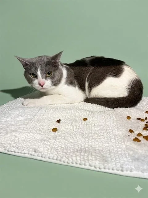 A young medium-sized male Domestic Short Hair cat named Zeus for adoption in Jacksonville, FL