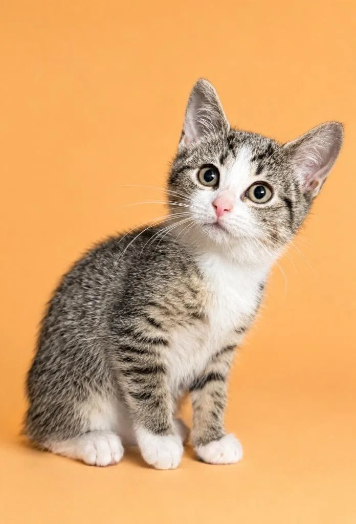 A baby small-sized female Domestic Short Hair cat named Mitzy for adoption in Columbia, TN