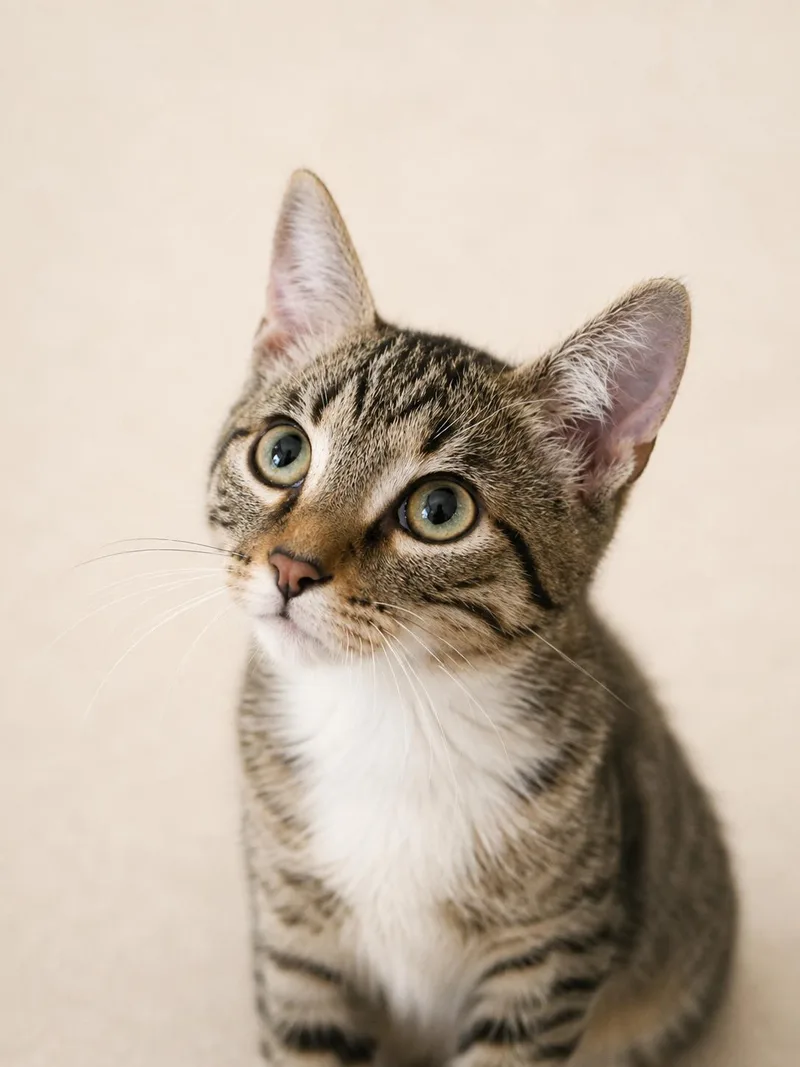 A baby small-sized male Domestic Short Hair cat named Tony for adoption in Rio Linda, CA