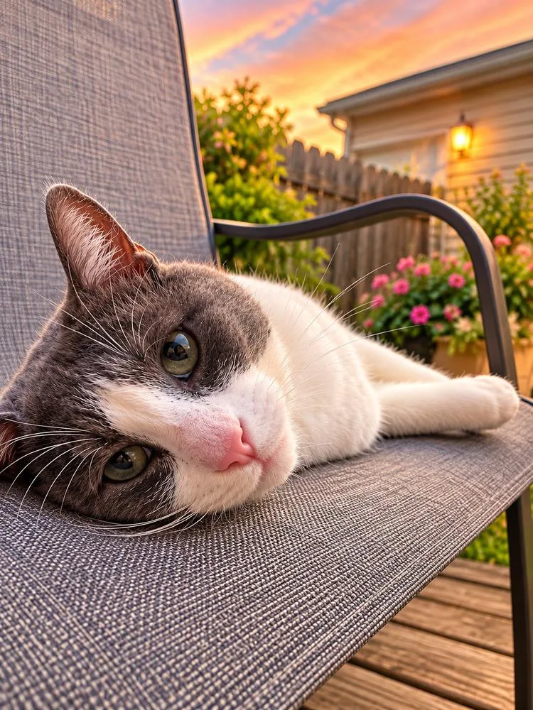 A young medium-sized male Gray & White Domestic Short Hair cat named Zip for adoption in Palatine, IL