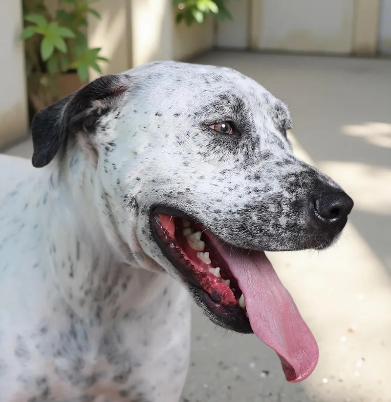 An adult medium-sized male Pit Bull Terrier dog named Capone for adoption in Pasadena, CA